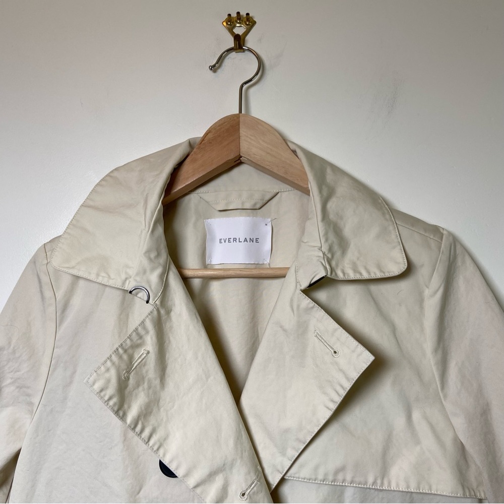 Everlane Trench Rain Coat - Picture 2 of 5